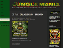 Tablet Screenshot of junglemaniauk.com